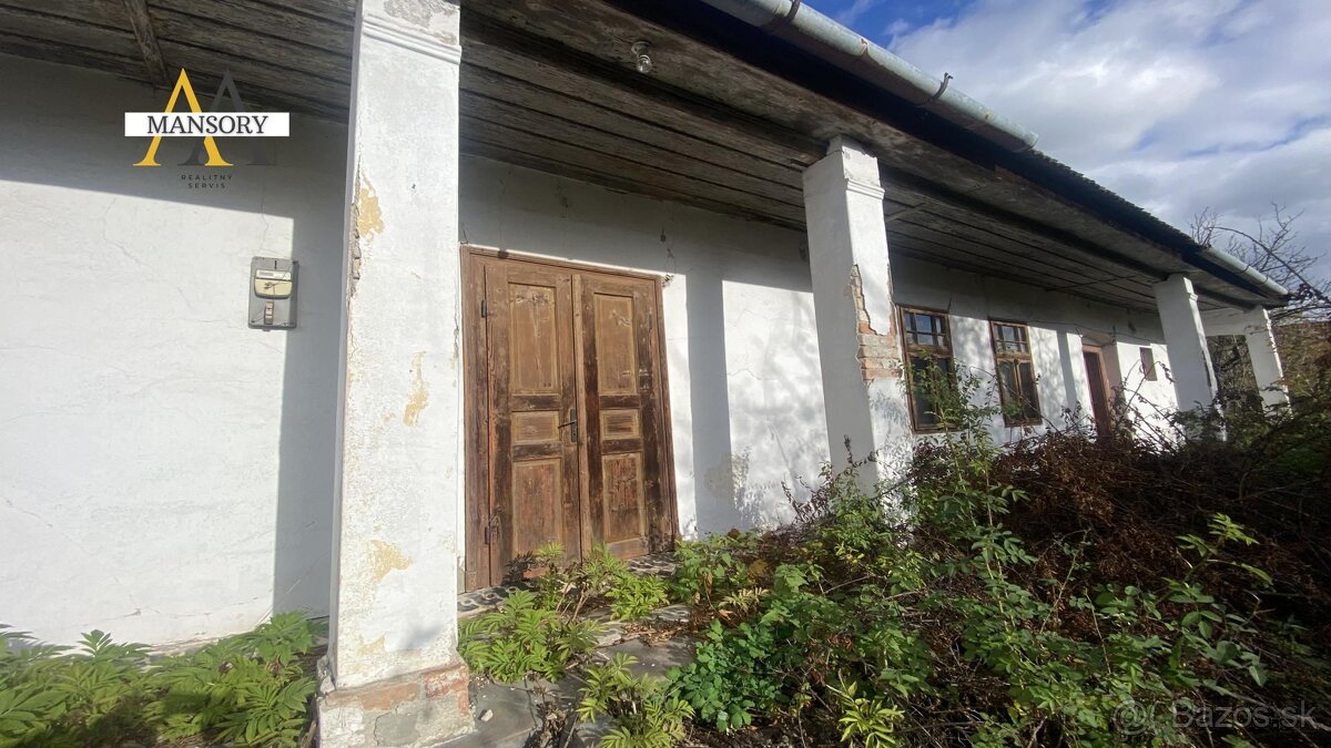 Na predaj váľkový dom za 31 000 eur na pozemku 2 608 m2 - 3