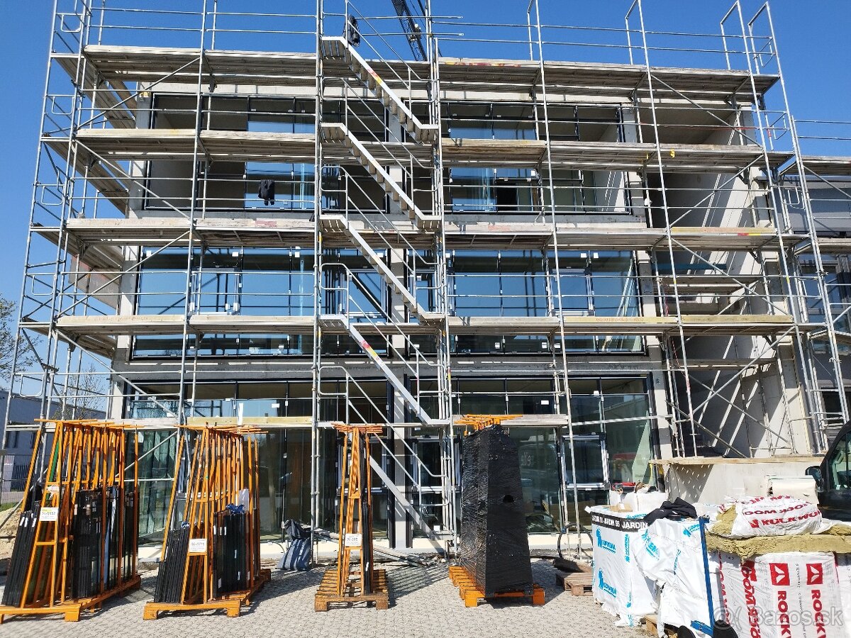 Montáž, sklofasády, Nemecko ( Schuco, Wicona) pfosten riegel - 3