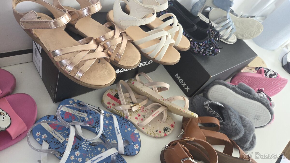 Balík, dievčenské letné sandále 29-31 - 3