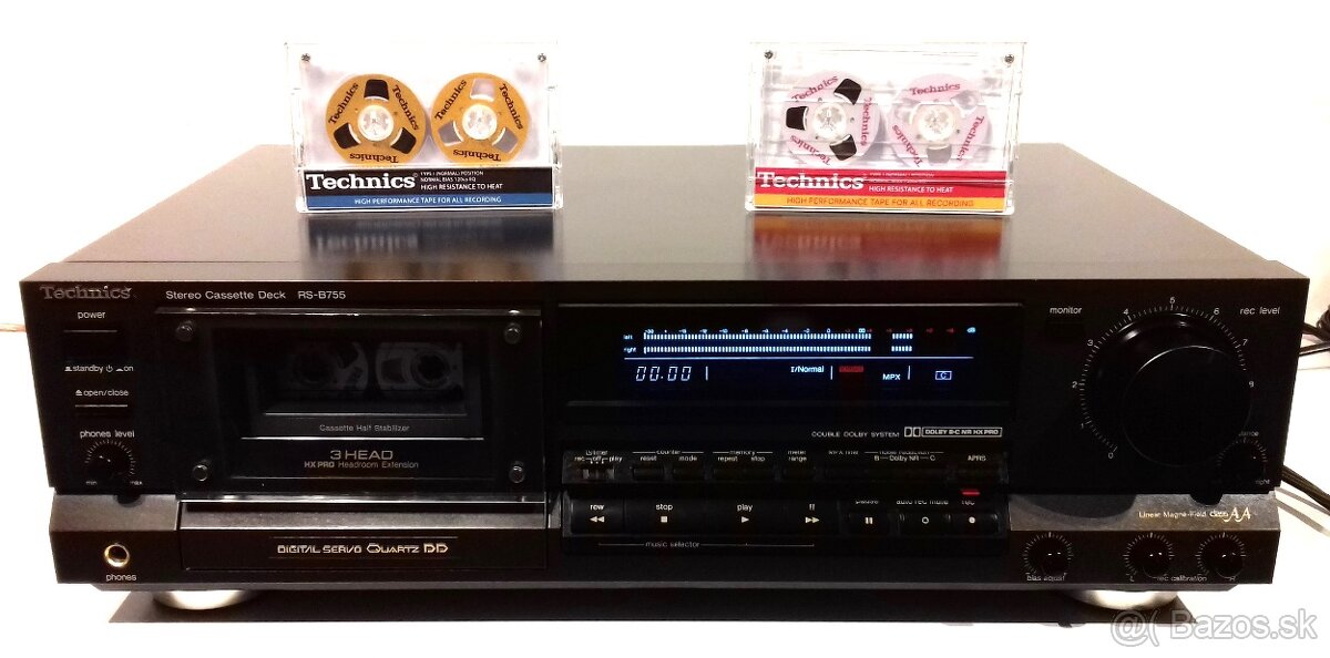 ClassAA spickovy 3-hlavovy deck TECHNICS RS-B755 JAPAN, AK60 - 3