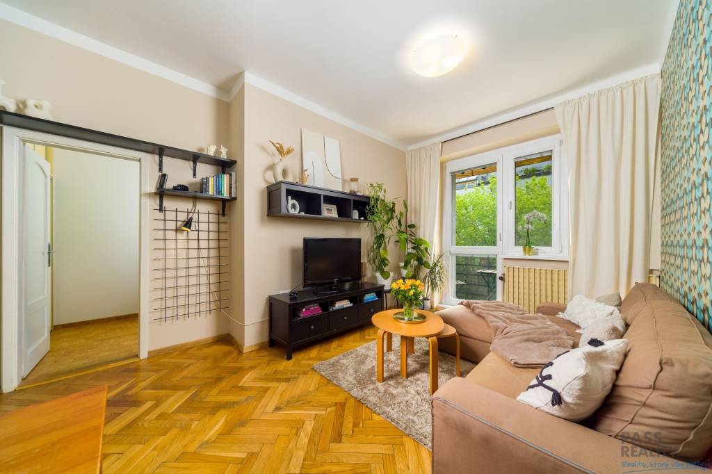 NOVÁ CENA zariadený, tehlový 3 izb. byt, balkón, Nivy-Rastis - 3