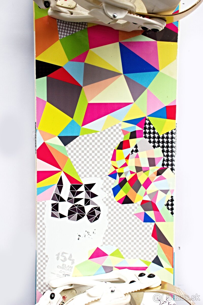 Snowboard set ELAN + viazanie + SALOMON topánky - 3