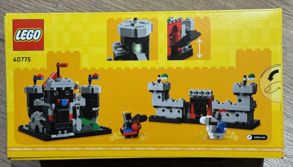 Lego hrad VIP private 40775 LEGO Mini Knights Castle - 3