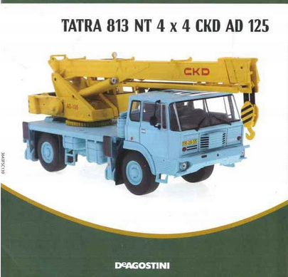 1:43 Tatra 813 4x4 AD125, Deagostini - 3