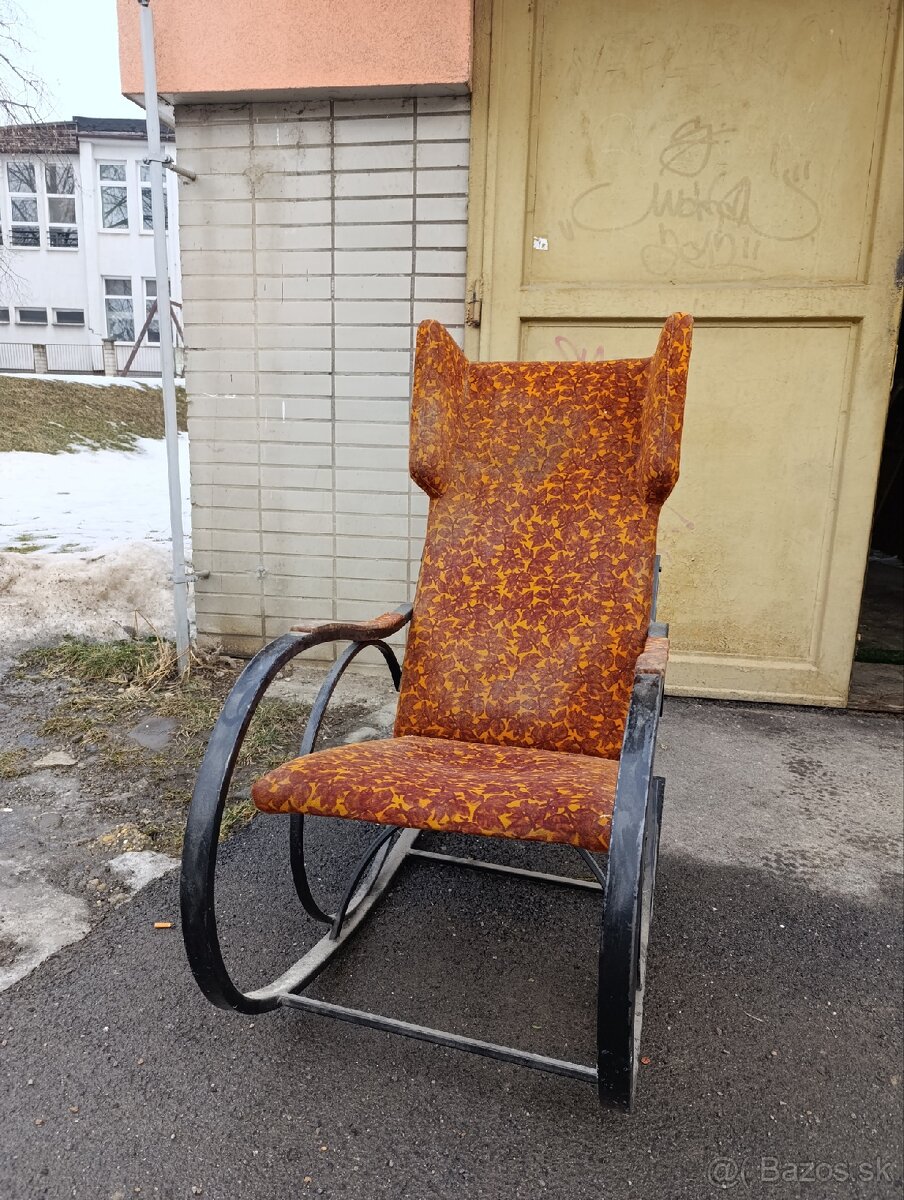 Retro hojdacie kreslo - 3