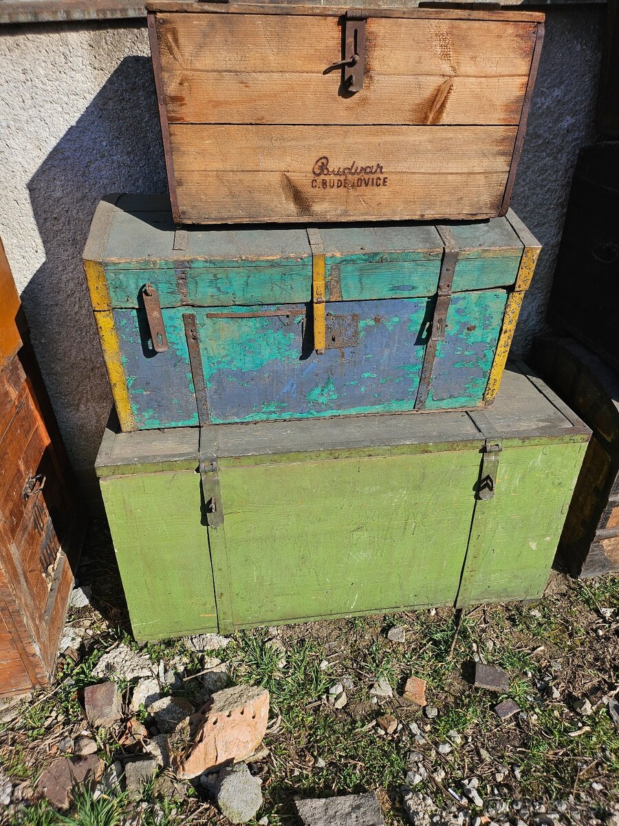 Kufre / starozitne truhlice - 3