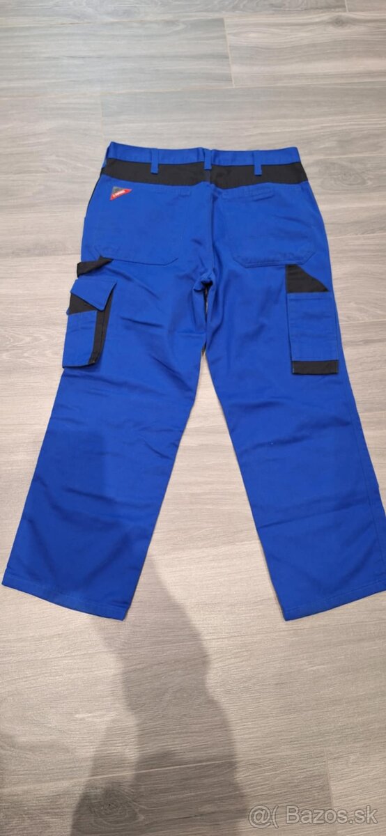 Šedé monterkove nohavice - 3