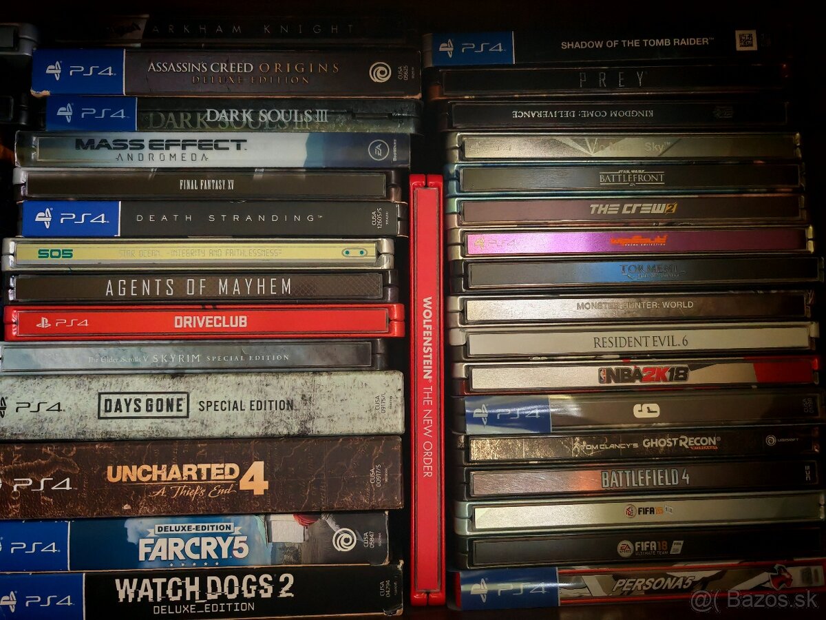 Predám PS4/ps5 zberateľské steelbooky - 3