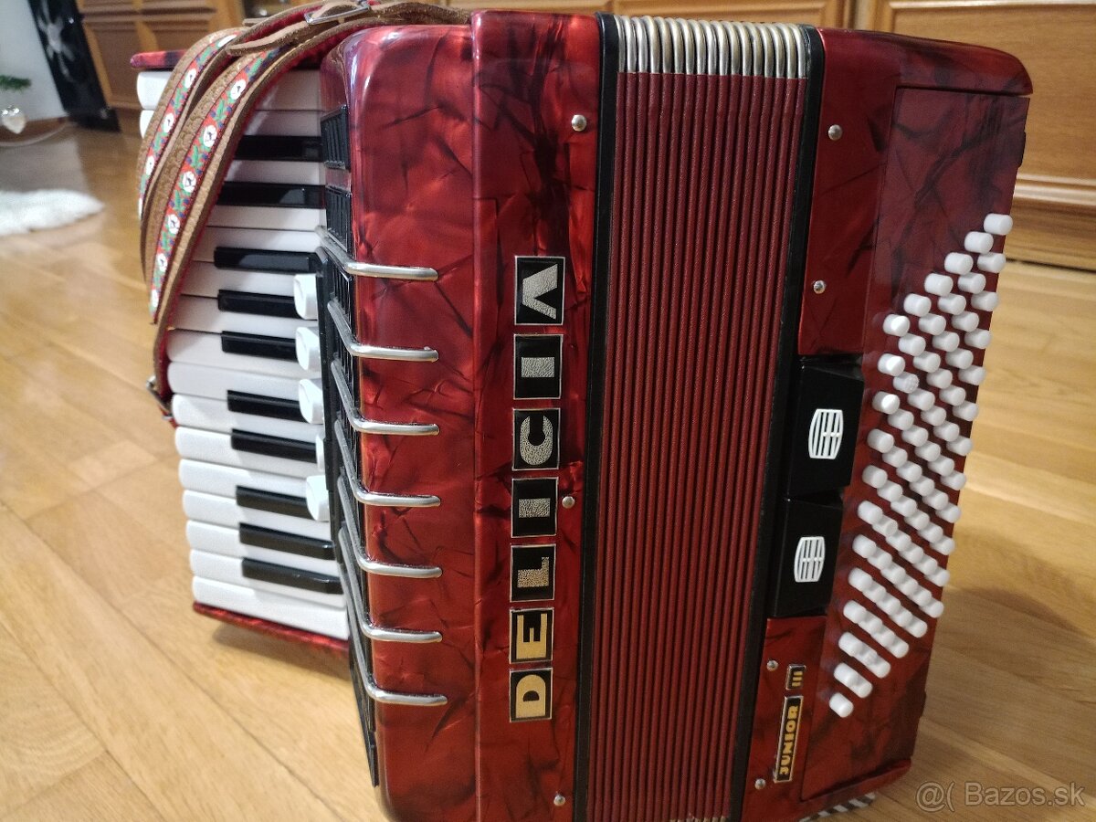 Predám Akordeón 72 basový - 3