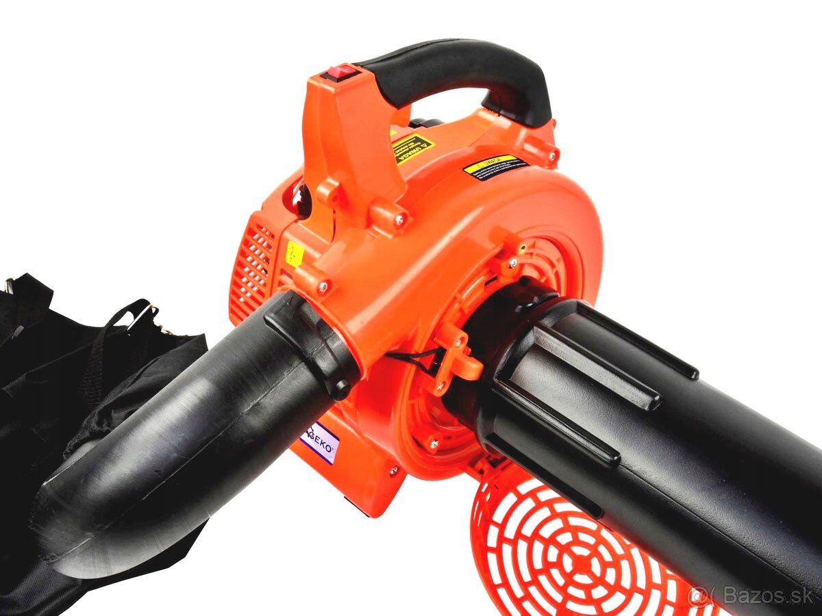 Benzinové motorové dúchadlo fukár vysávač a drvič lístia - 3