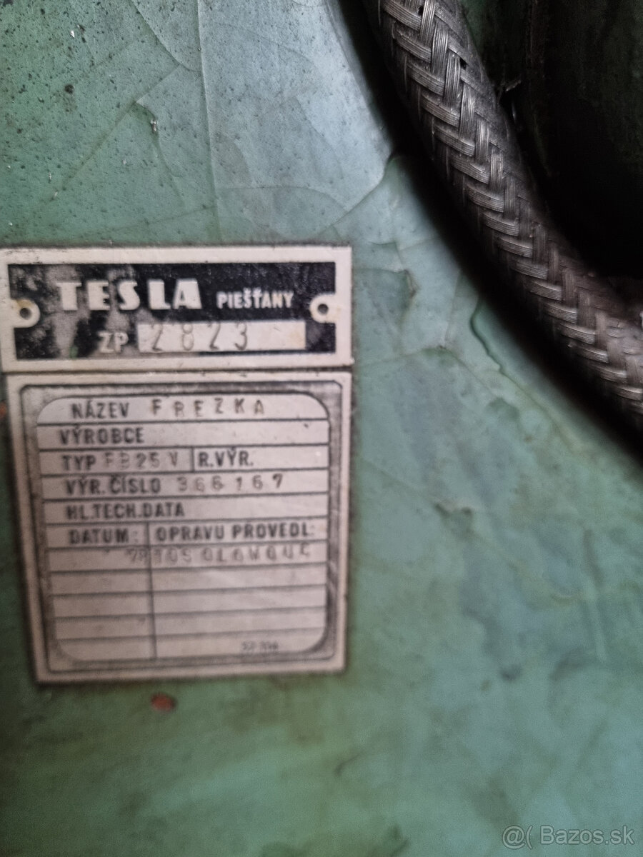 FREZKA FB25 TOS Olomouc - 3