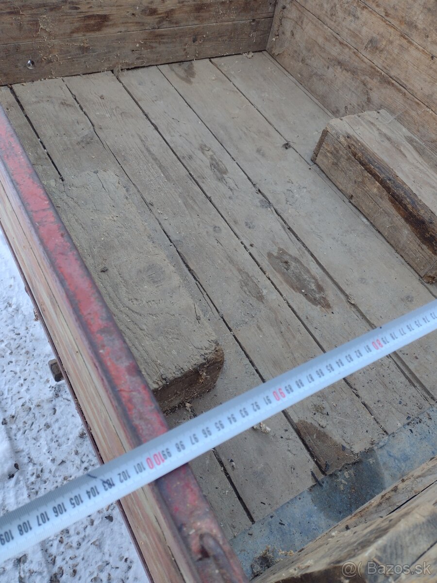 Predám vlečkou za malotraktor - 3