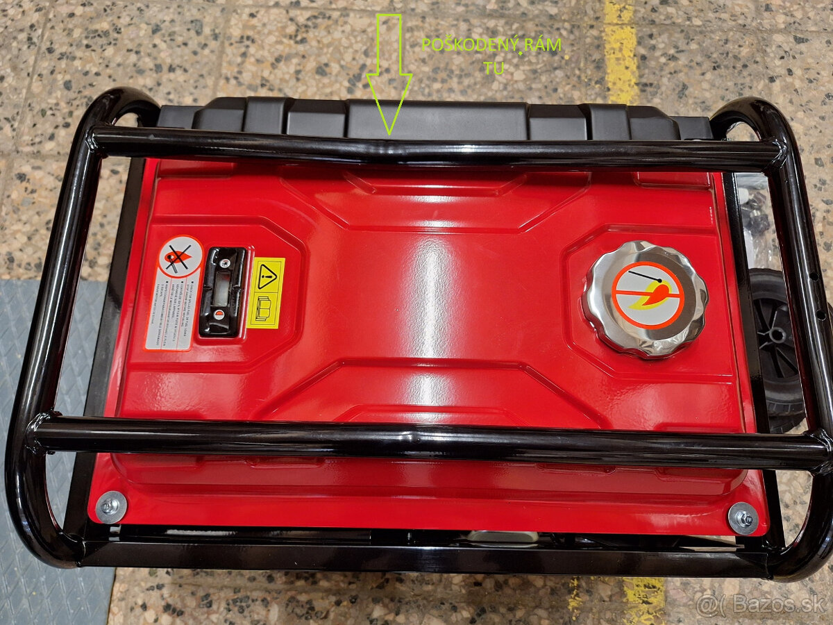 Elektrocentrála generátor so štartom 3,5kW, 7.0H - 3