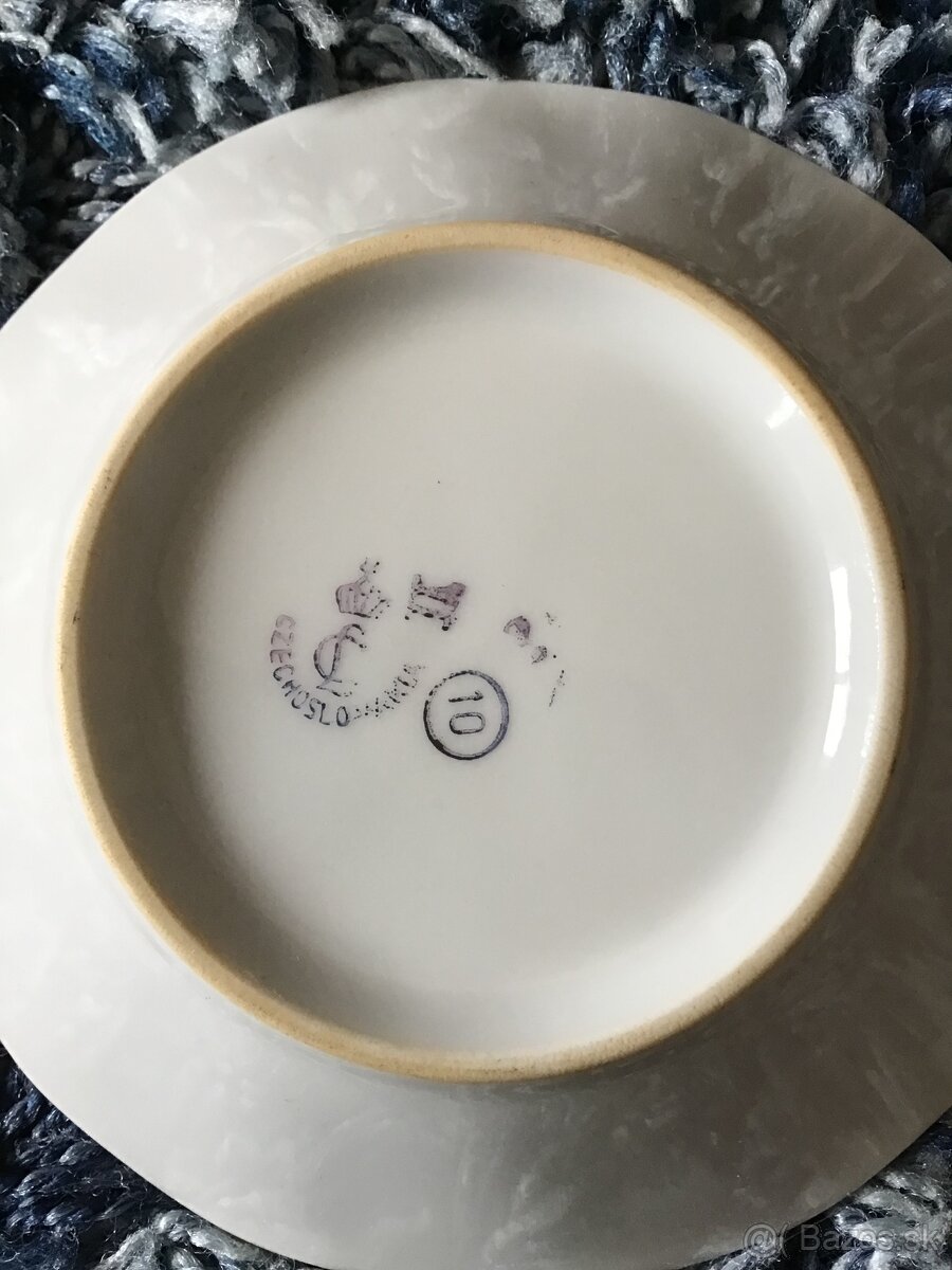 3x porcelánová miska zn. Bernadotte Československo - 3