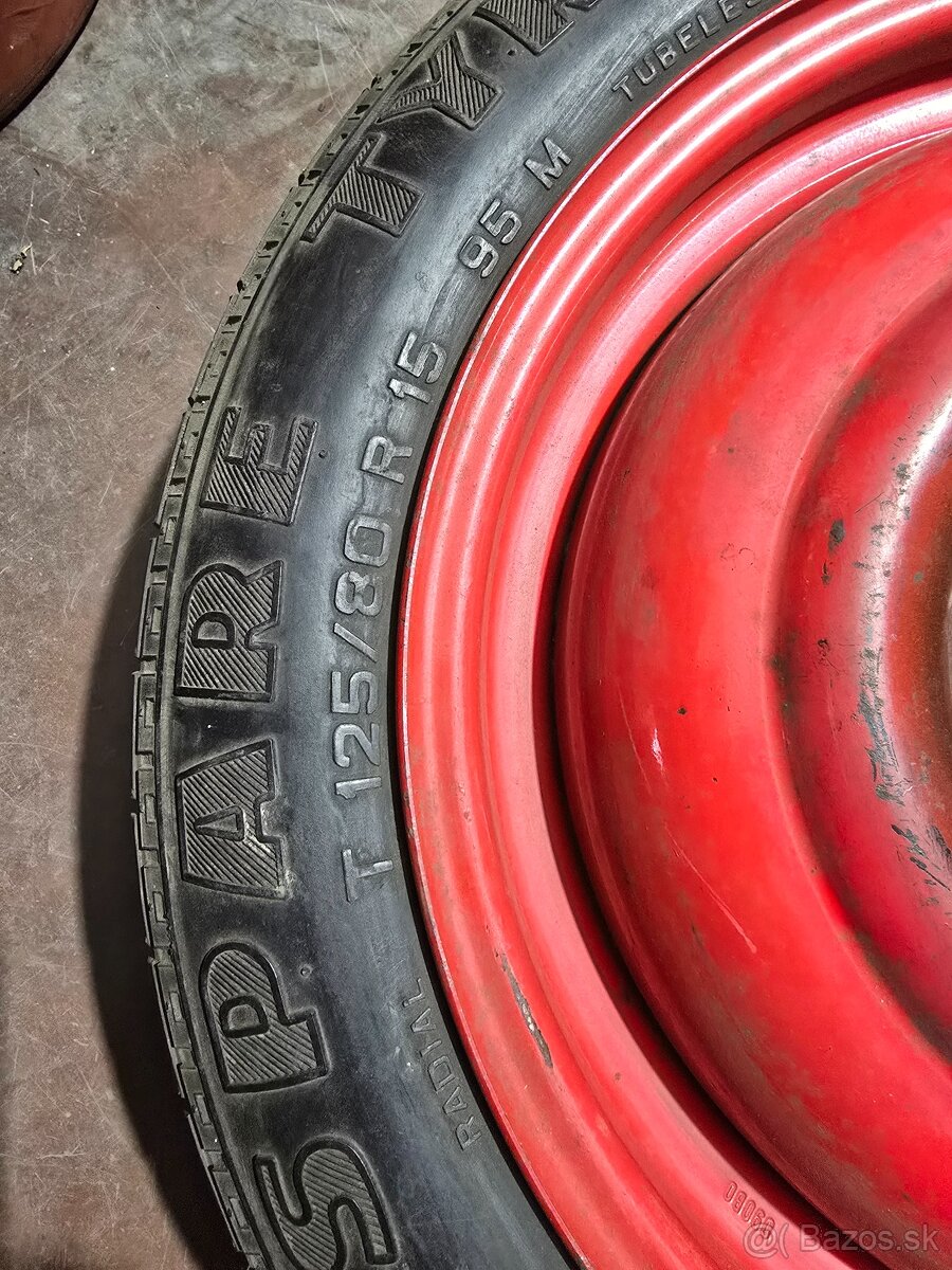 Dojazdová rezerva Ford 15" 4x108 - 3