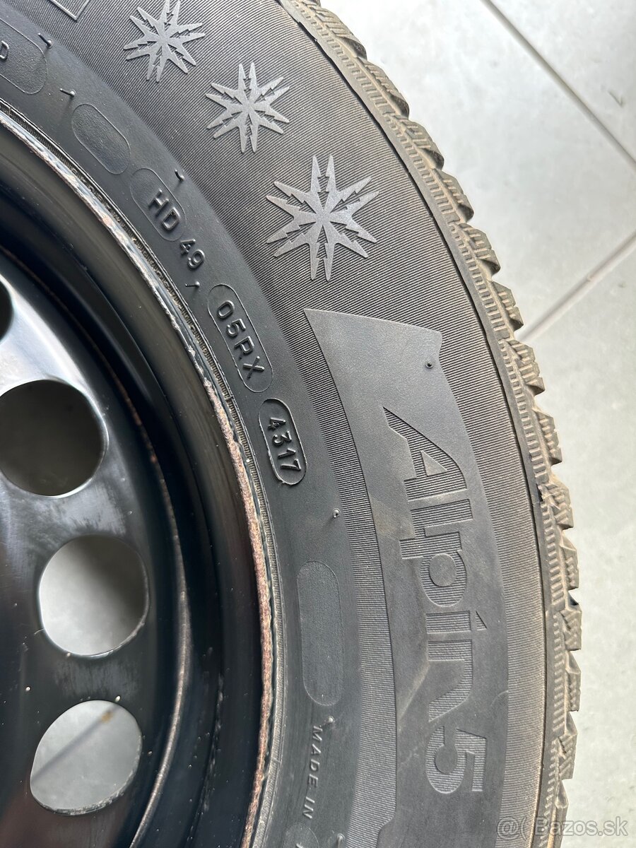 ZÁNOVNÉ Plechové disky VW r16 - 3