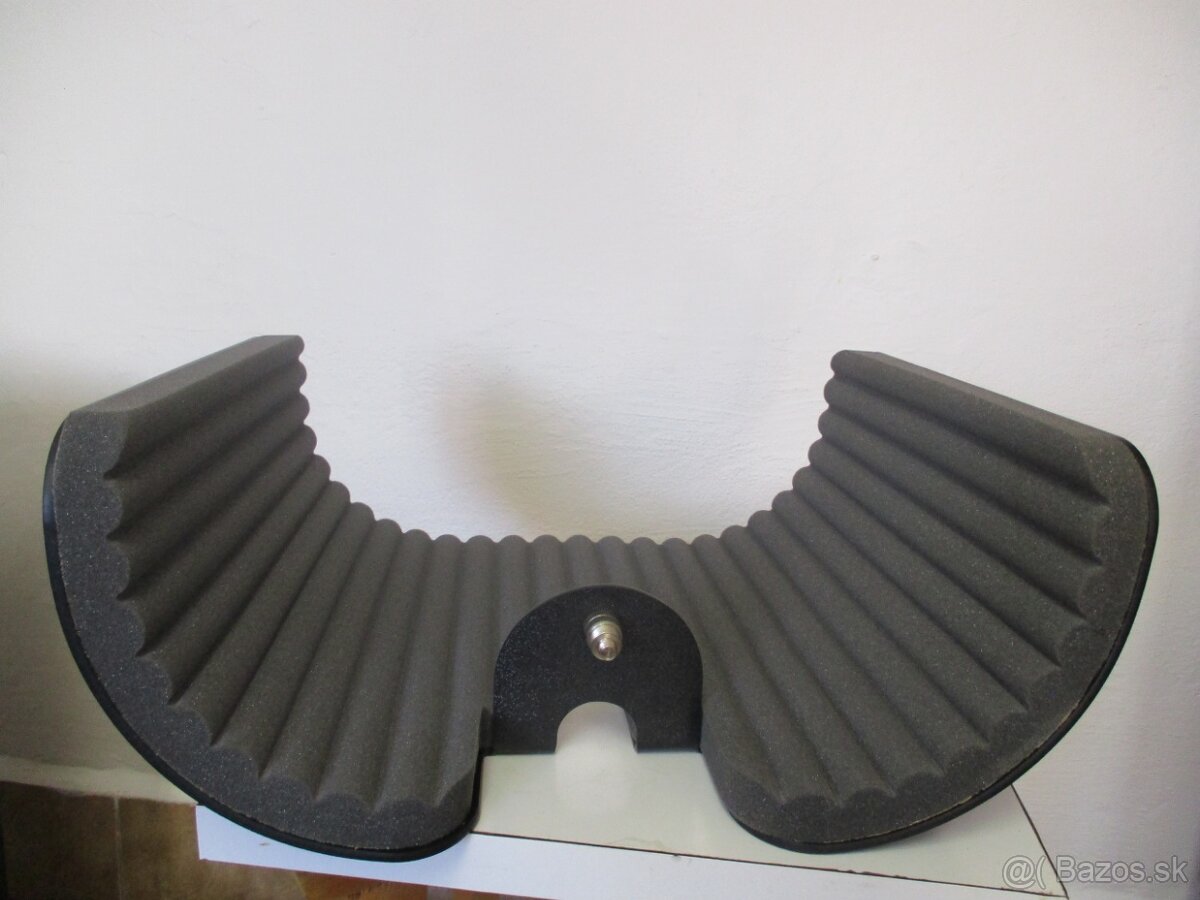 Akustický paravan pro nahrávání + Pop filter - 3