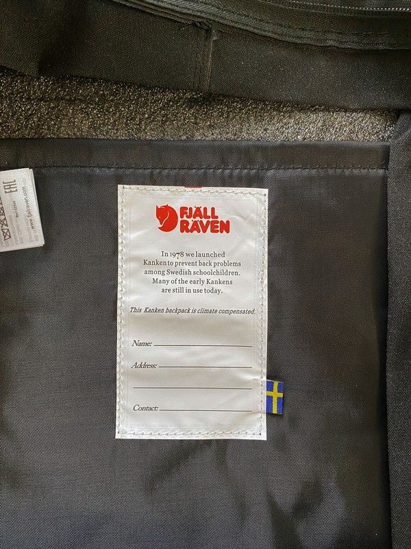 Batoh Fjällräven Kanken čierny - 3