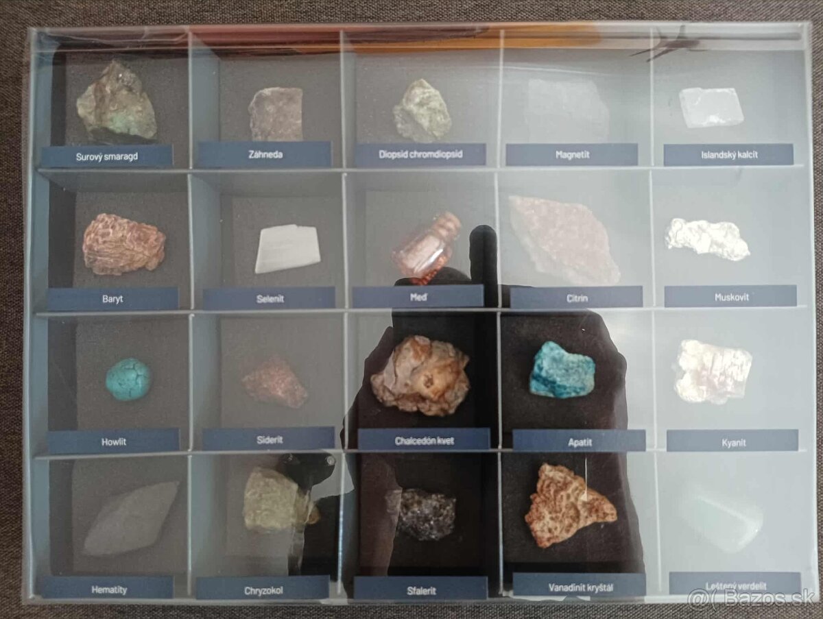 Zbierka minerálov 80 kusov - 3