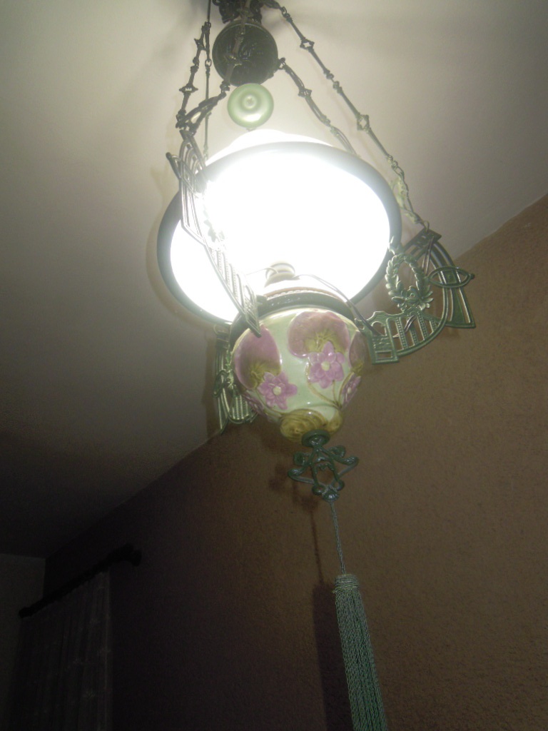 Starožitný luster/lampa - 3