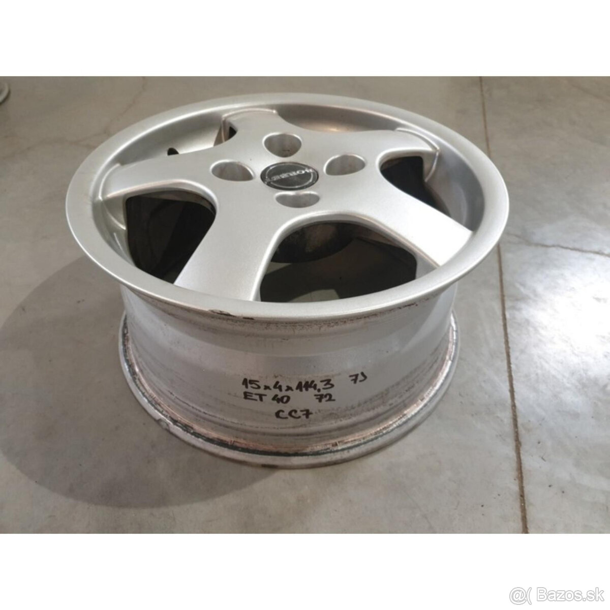 Hliníkové disky 4x114,3 R15 7J ET40 - 3