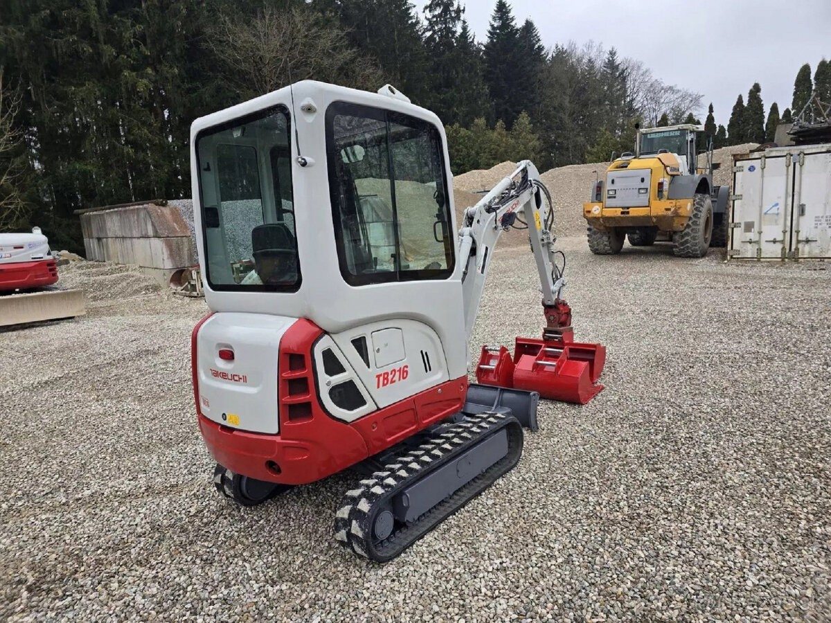 NA PREDAJ MINIBAGER –PEKNÝ STAV,Takeuchi TB216-16HP - 3