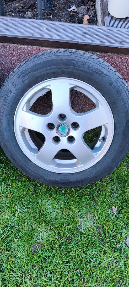 Predám zimné elektróny 5x100 R14 - 3