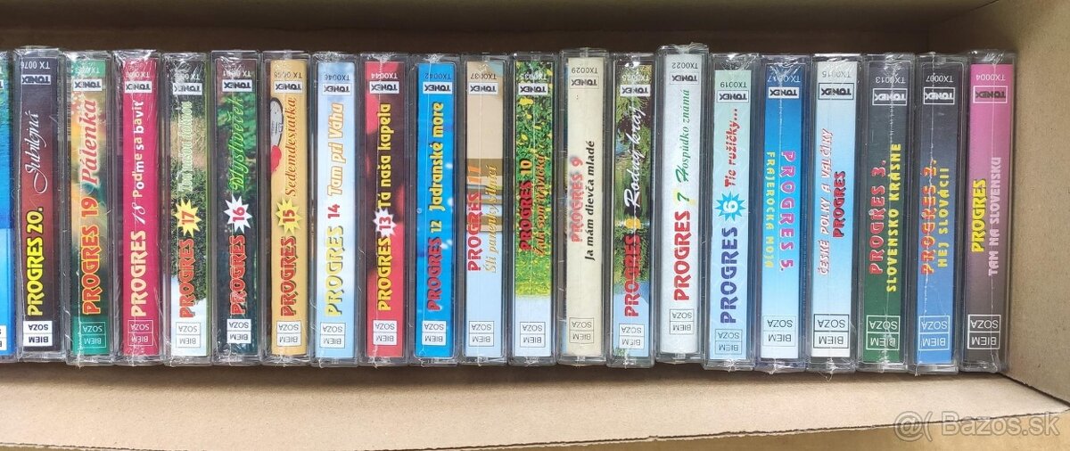 Zbierka nerozbalených magnetofónových kaziet 2. časť. - 3