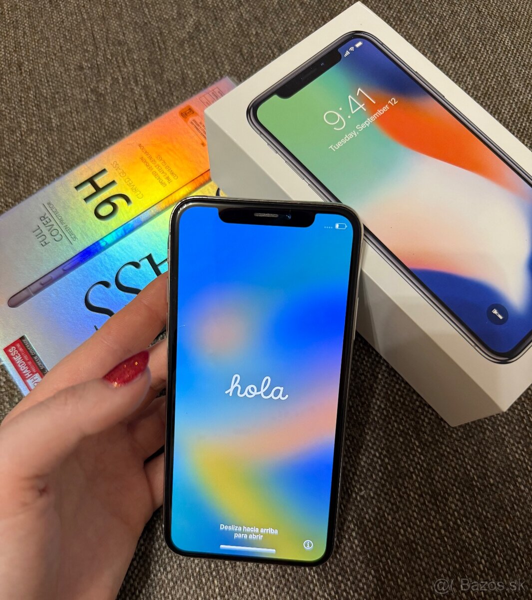 iPhone X, 64GB - Silver - 3