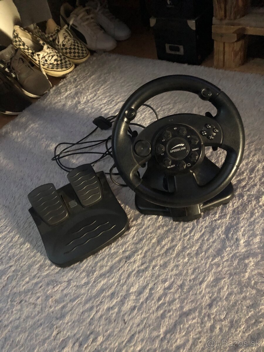 Speedlink volant s pedálmi - 3