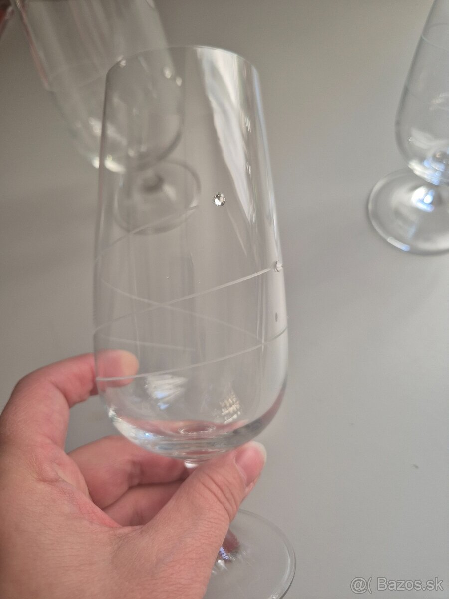 Poháre Swarovski - 3