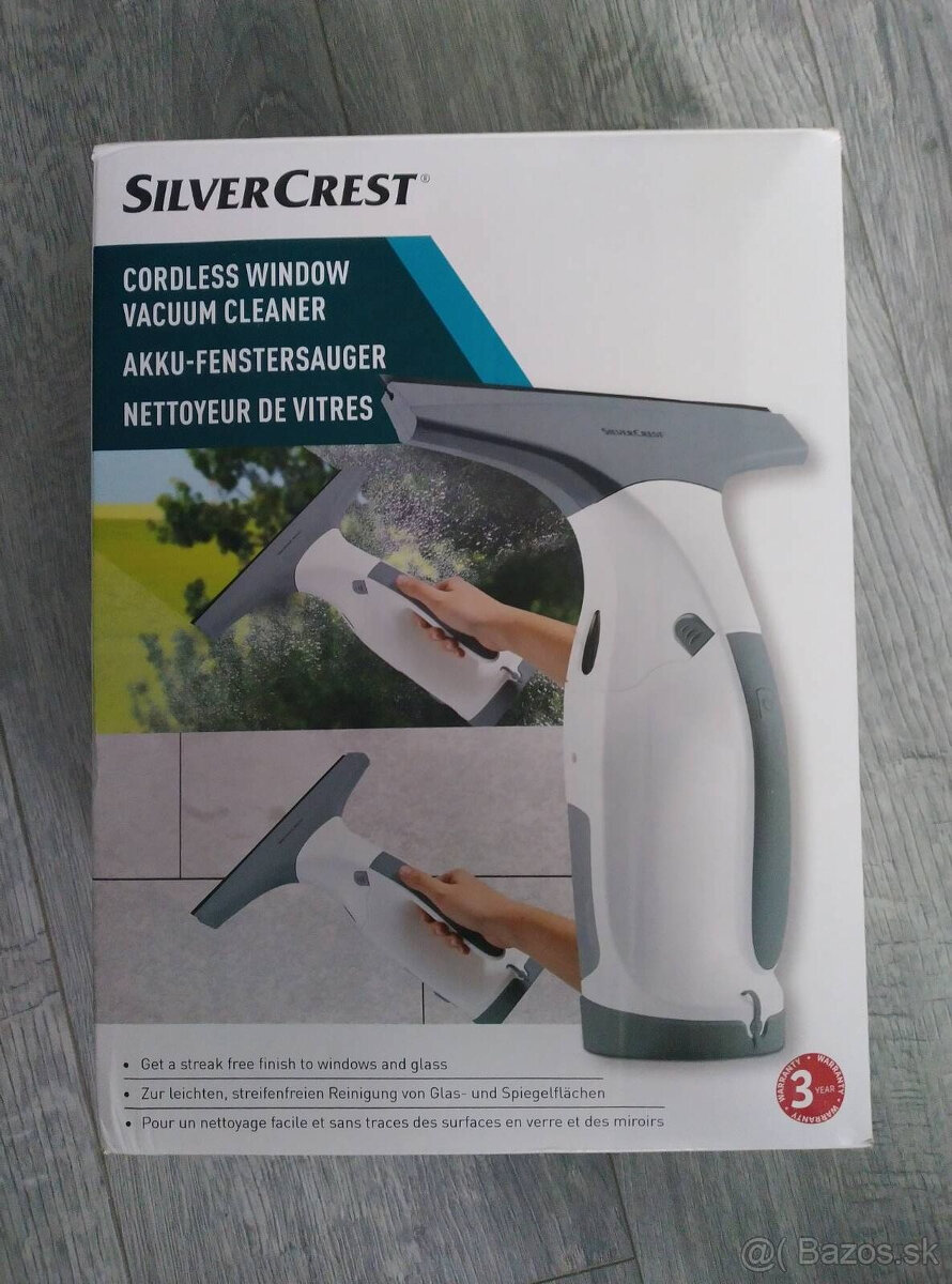 Akumulátorový vysávač/čistič okien SilverCrest - 3