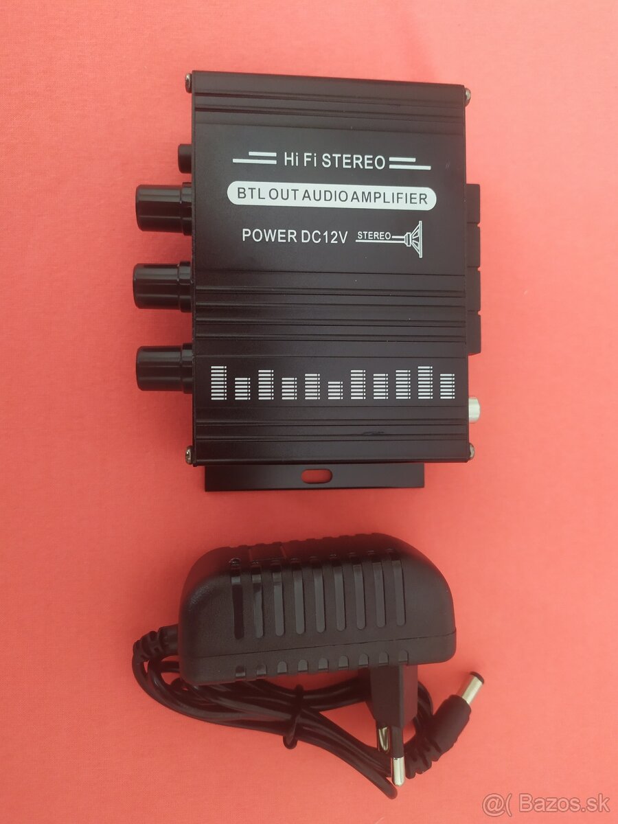 Zosilňovač 2x20W, s adaptérom - 3