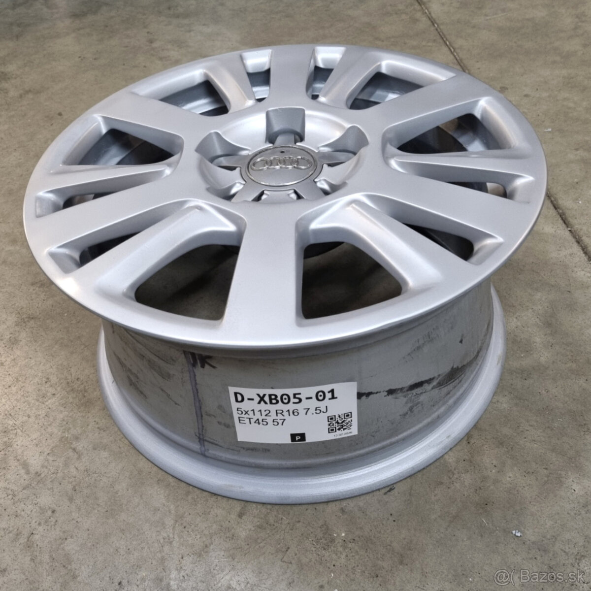 Hliníkové disky 5x112 R16 7,5J ET45 - 3