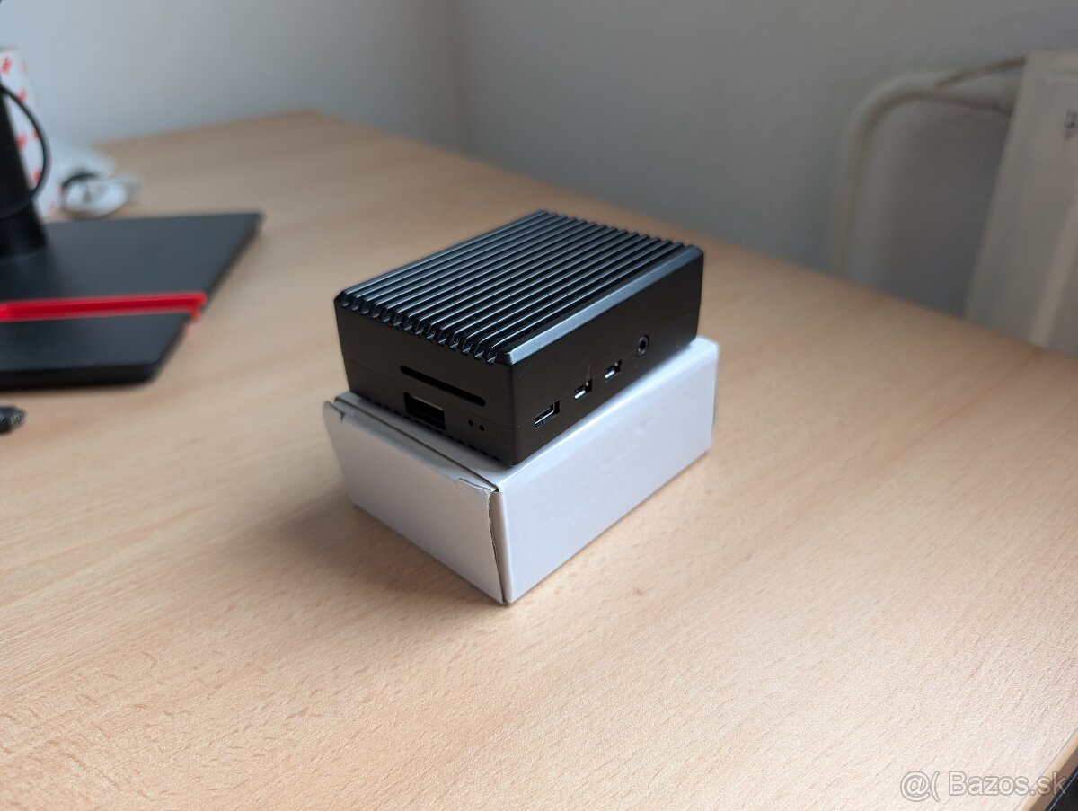 Predám Raspberry pi 4 4GB + adapter + case / chladič - 3