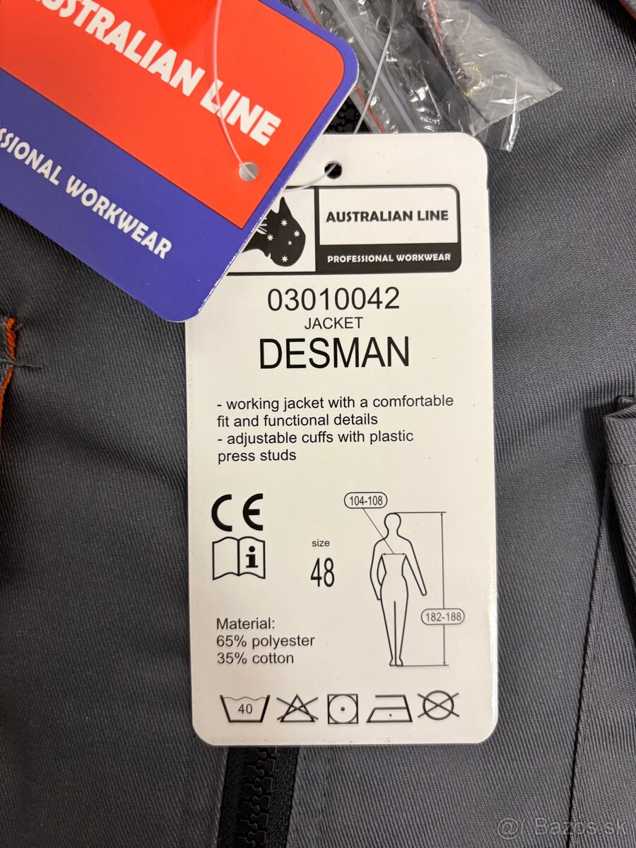 Nová monterková blúza Desman EU48 - 3