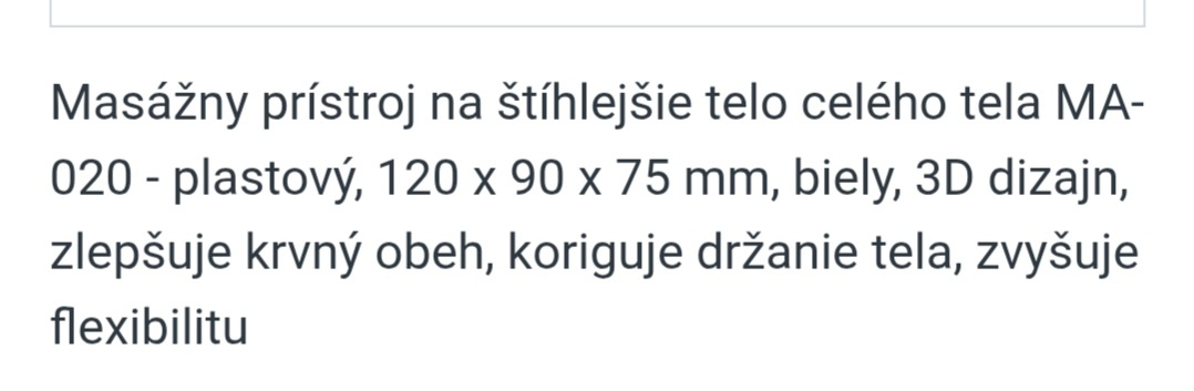 Masazny pristroj - 3