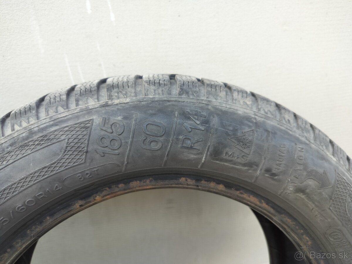 Zimné pneumatiky Kleber 185/60 R14 - 3