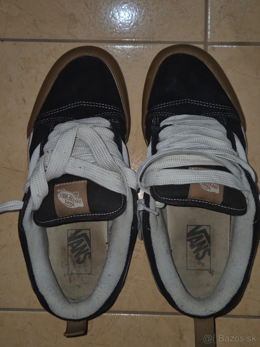 Tenisky botasky Vans Knu Skool VN0009QCCJI1 Čierna - 3