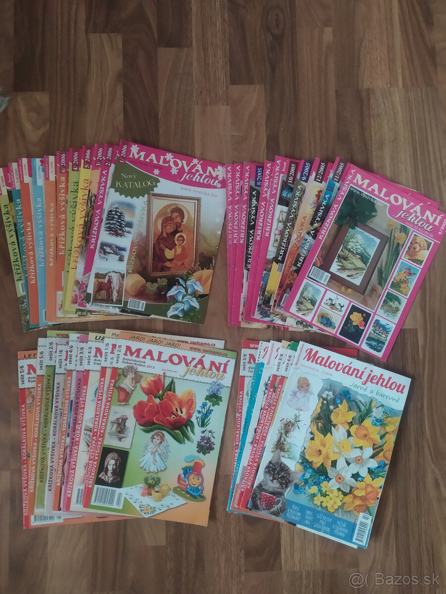 Mulinky na vyšívanie a časopisy - 3