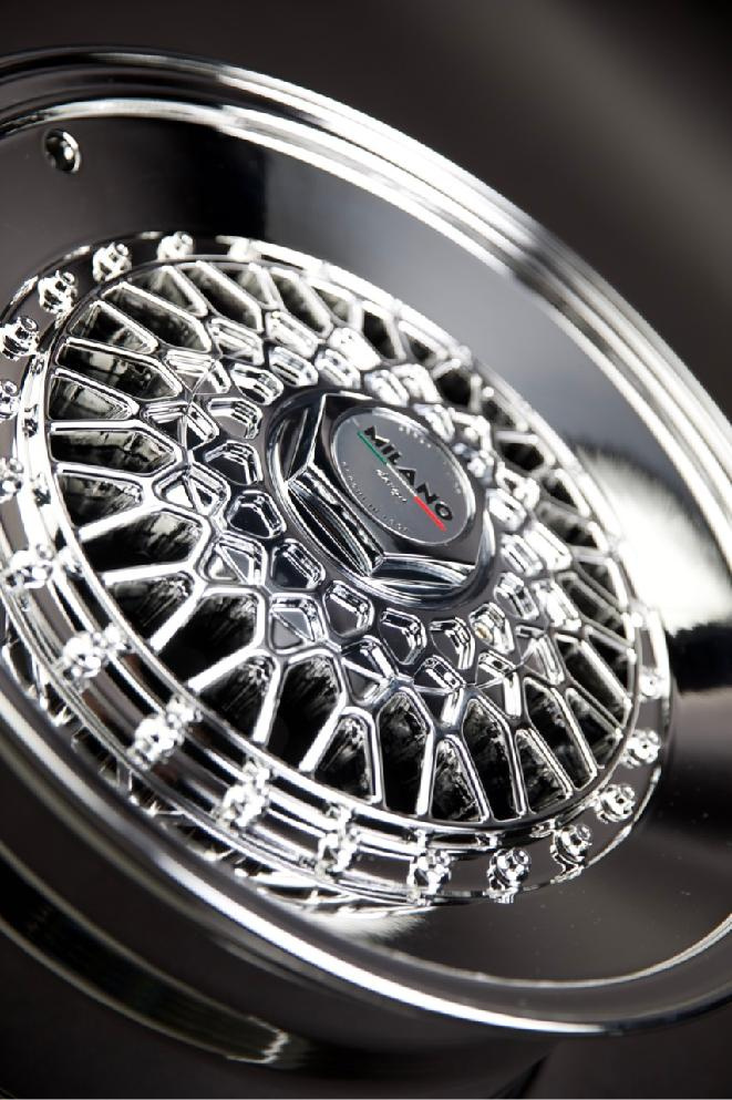 Alu kola 16" 4x100/114,3 Riccardo chrom - 3