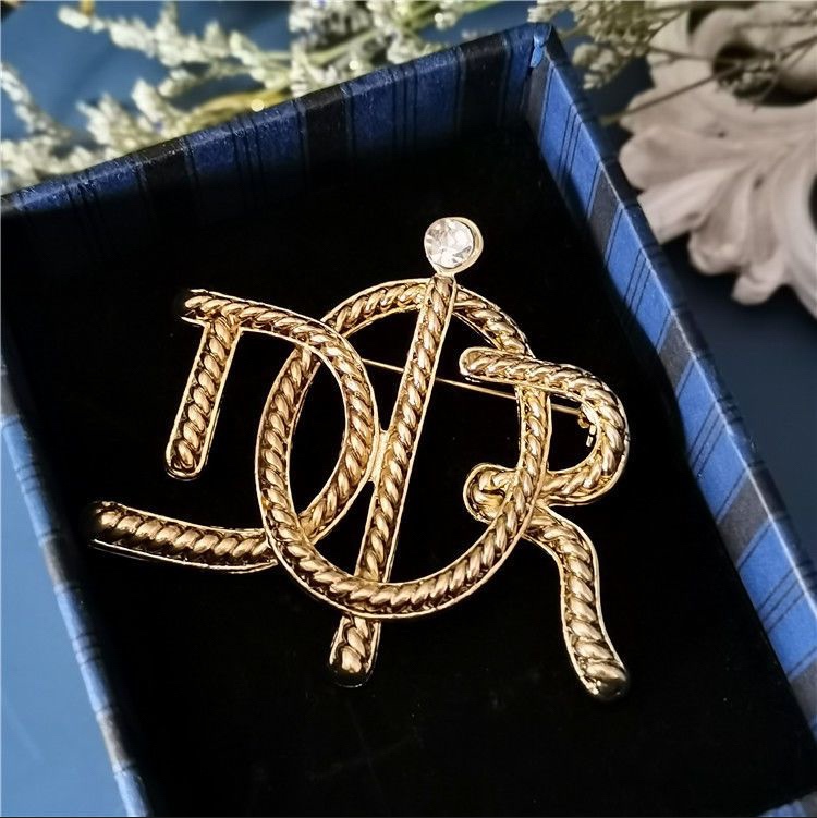 Brošňa Dior s kryštálom - 3