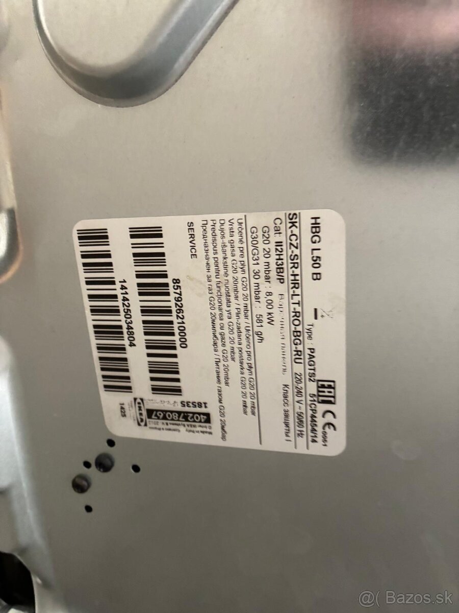 Plynová varná doska - 3