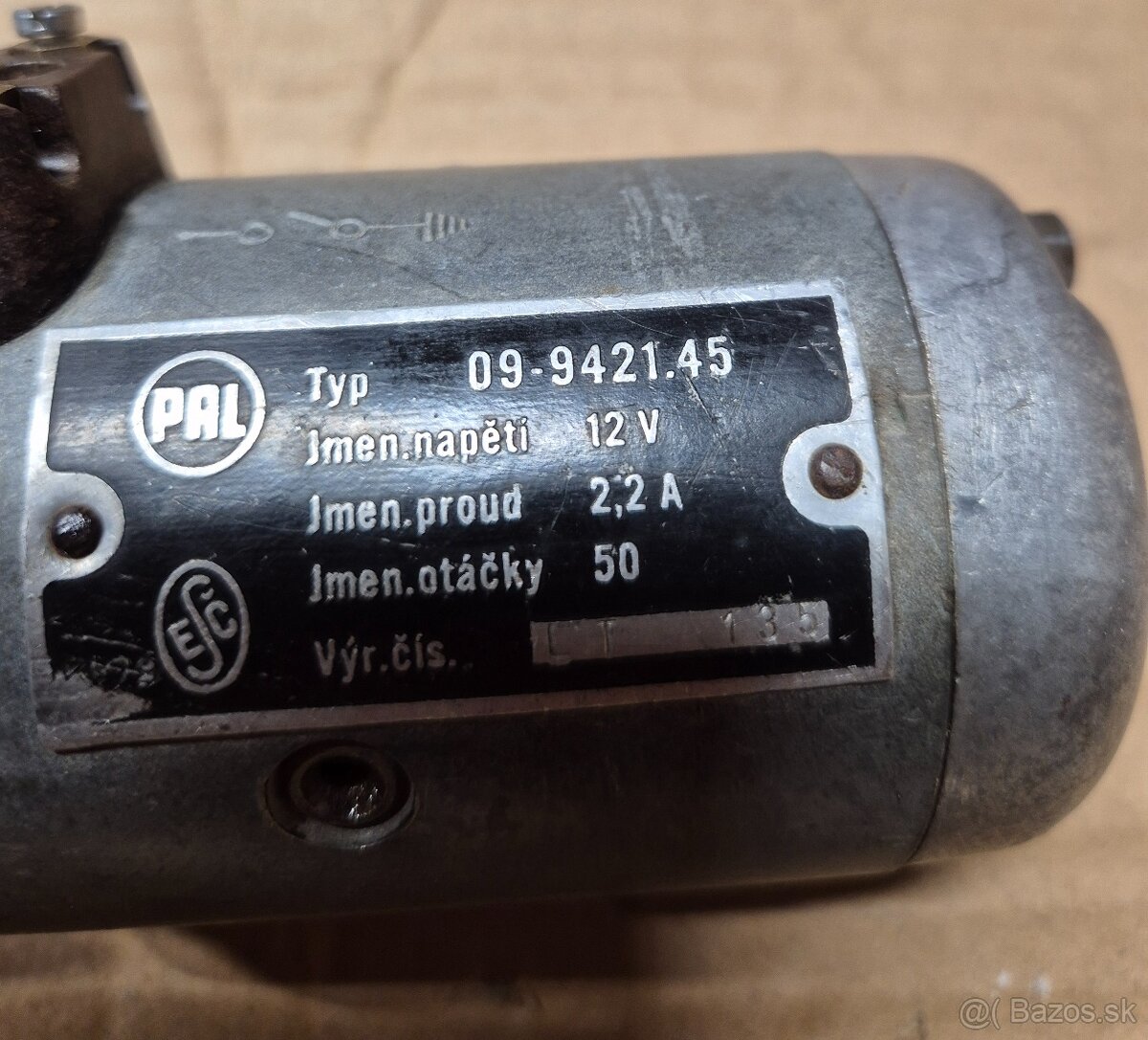 Stieračový motorček PAL 09-9041.45 - 3