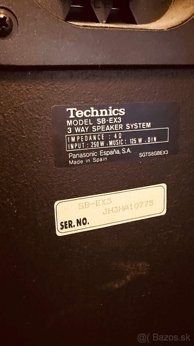 1 ks technics Sb ex 3 - 3
