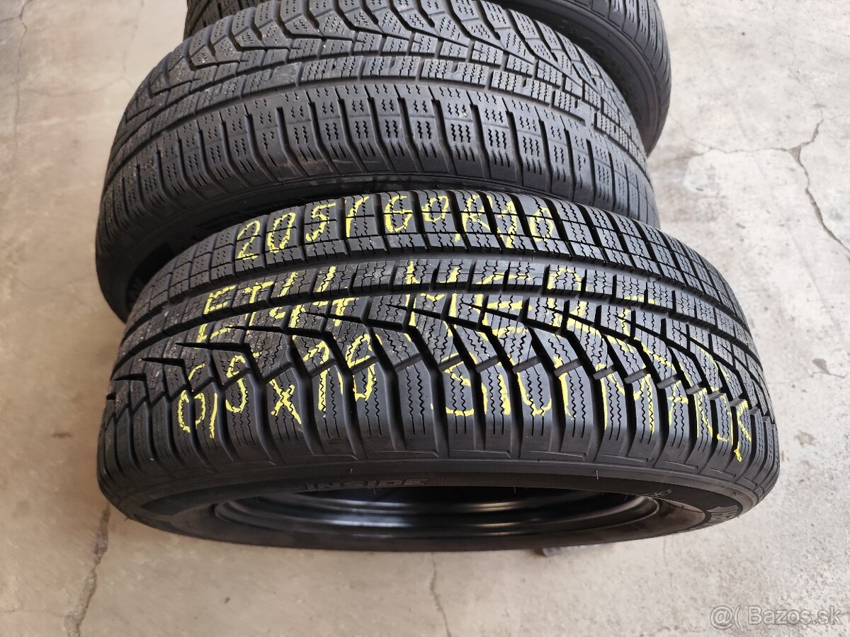 Sada disky Mercedes+pneu 205/60 16" - 3