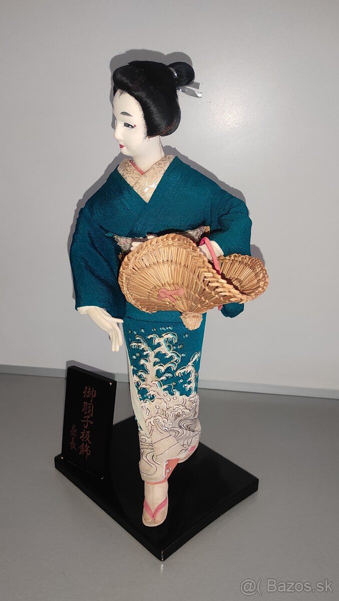 Japonská bábika Sado Okesa - 3