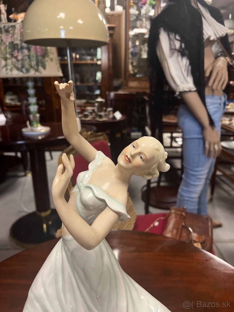 Porcelánová tanečnica 40 cm - 3