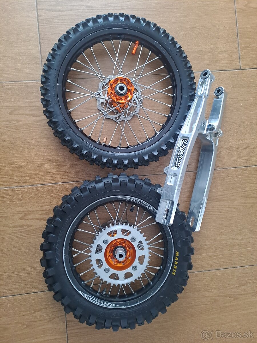 Predám veľké kolesa na ktm 50sx