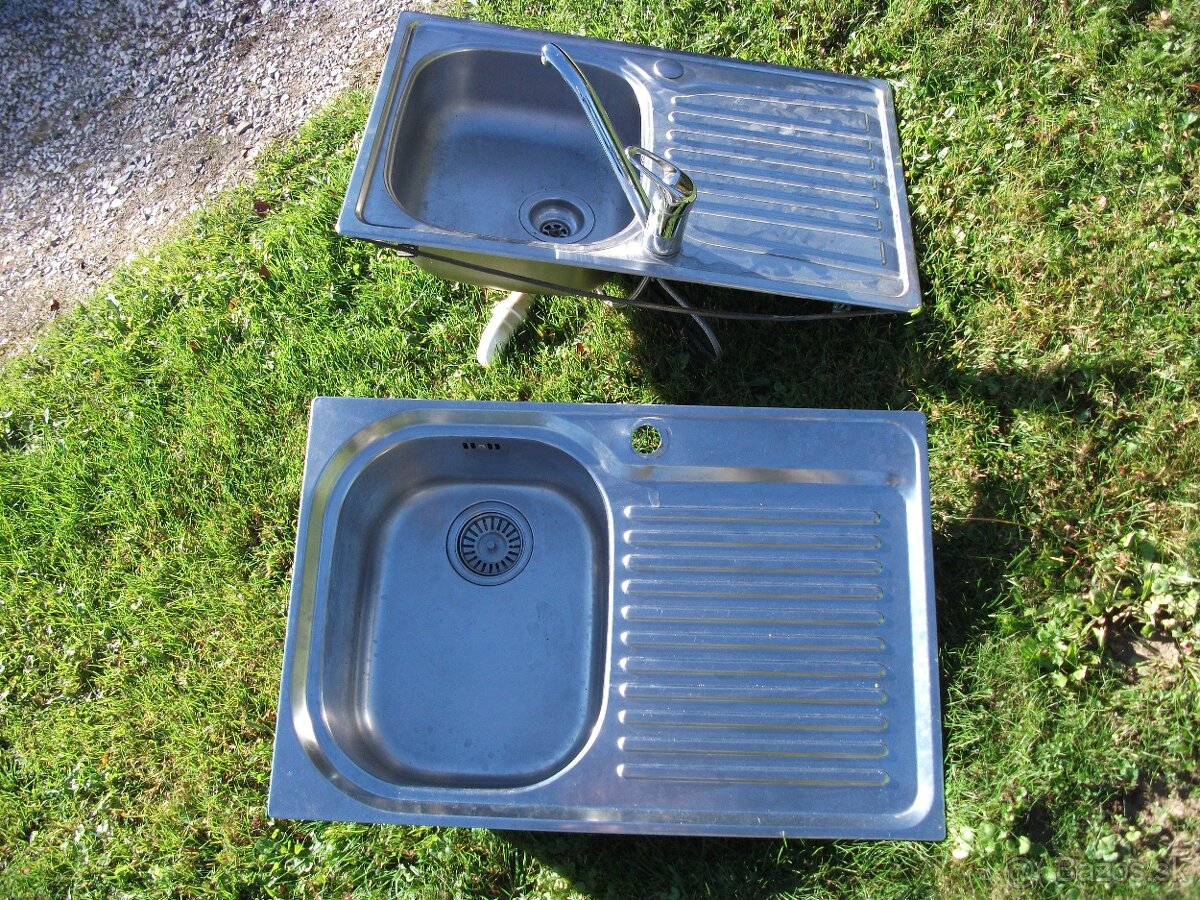 Predám nerezový drez-2kusy.Lacno. - 3